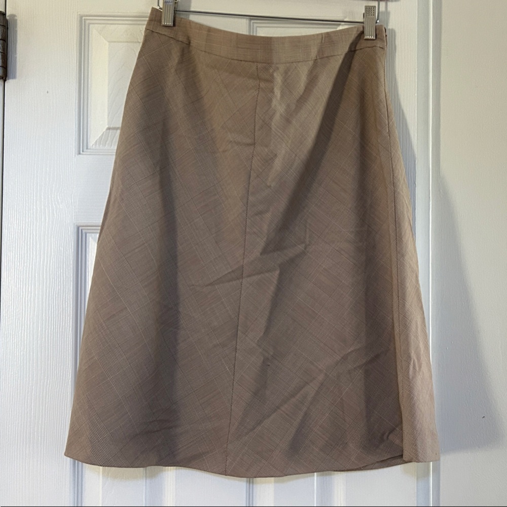 Banana Republic Tan Pencil Skirt